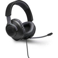 JBL Quantum 100 Gaming Headset - Black, Black