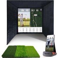 SIMSPACE SRT/005 Golf Enclosure - 3 x 3 x 3 m, Black