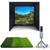 SIMSPACE SRTP/001 Golf Enclosure - 2.6 x 1.5 x 2.5 m, Black