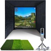 SIMSPACE SRTP/005 Golf Enclosure - 3 x 3 x 3 m, Black