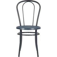 TEKNIK Urban Bistro Metal Chair - Blue, Set of 4