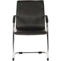 TEKNIK B9530 PVC Guest Chair - Black, Set of 5