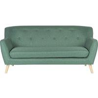 TEKNIK Skandi 3-Seater Fabric Sofa - Ocean Green