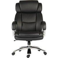 TEKNIK Colossus 7200 Bonded Leather Tilting Executive Chair - Black