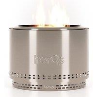 HERQS Smokeless Chief Fire Pit - Silver