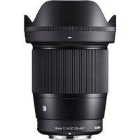 SIGMA Contemporary 16 mm f/1.4 DC DN Wide-angle Prime Lens - for Canon, Black