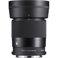 SIGMA Contemporary 30 mm f/1.4 DC DN Standard Prime Lens - for Canon, Black