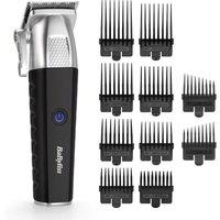 BABYLISS Lithium Power E812U Hair Clipper - Black & Silver, Black,Silver/Grey