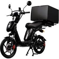 ESKUTA SX-250 Series 4 Cargo Electric Bike - Matte Black, Black