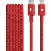 BEATS USB-C to USB-C Woven Cable - 1.5 m, Rapid Red, Red