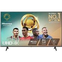 HISENSE 43E6NTUK Smart 4K Ultra HD HDR LED TV, Black