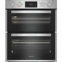 HOTPOINT DUH 12D1 IX Electric Built-under Double Oven - Stainless Steel, Stainless Steel