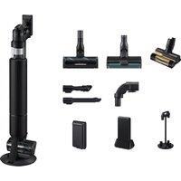 SAMSUNG Bespoke AI Jet Ultra VS90F40DEK/EU Cordless Vacuum Cleaner with All-in-One Clean Station - Satin Black, Black