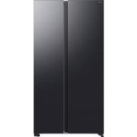 SAMSUNG Bespoke AI Series 7 RS70F67QCFEU American-Style Fridge Freezer - Black, Black