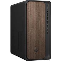 HP OmniDesk M03-0000na AI Desktop PC - IntelCore? Ultra 7, 1 TB SSD, Dark Wood, Black,Brown