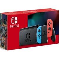 Nintendo Refurbished Switch - Neon Red & Blue (Excellent Condition)