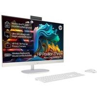 HP Pavilion 27-cr1006na 27 Refurbished All-in-One PC - IntelCore Ultra 7, 1 TB SSD, White (Very Good Condition), White