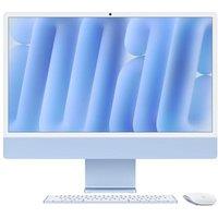 APPLE Refurbished iMac 4.5K 24" (2024) - M4, 512 GB SSD, Blue (Excellent Condition), Blue