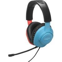 JBL Quantum 100N Gaming Headset - Blue & Red, Blue,Red