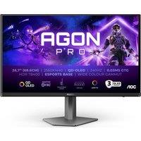 AOC AGON PRO AG276QZD2 Quad HD 27" Quantum Dot OLED Gaming Monitor - Black, Black