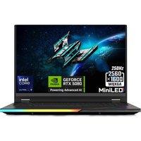 ACER Predator Helios 18 AI 18" Gaming Laptop - IntelCore? Ultra 9, RTX 5080, 2 TB SSD, Black