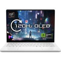 ASUS ROG Zephyrus G14 14 Refurbished Gaming Laptop - AMD Ryzen AI 9, RTX 5080, 2 TB SSD (Excellent Condition), White