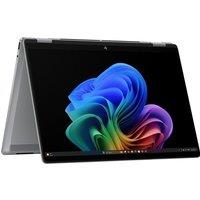 HP OmniBook X Flip NGAI 14" 2 in 1 Laptop - AMD Ryzen AI 7, 1 TB SSD, Meteor Silver, Silver/Grey