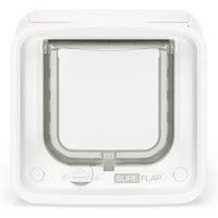 SUREFLAP Dual Scan Microchip Cat Flap - White, White