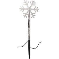 SMART GARDEN Snow Decor Stake Lights - Set of 8