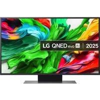 LG QNED86 QNED AI 4K HDR Smart TV 2025 - 43QNED86A6C, Silver/Grey