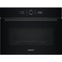 HOTPOINT Class 4 HMW47DHMBUK Built-in Microwave with Grill - Black, Silver/Grey,Black