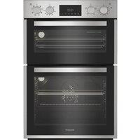 HOTPOINT DIH 82D IX Electric Double Oven - Stainless Steel, Stainless Steel