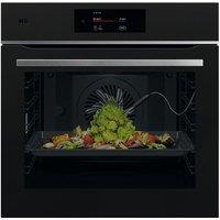 AEG 7000 MealAssist TE7PB731AT Electric Pyrolytic Oven - Matt Black, Black