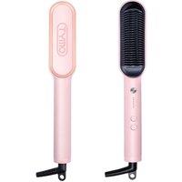 TYMO Ring HC100R Hair Straightening Comb - Pink, Pink