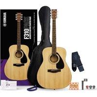 YAMAHA F310IIP Acoustic Guitar Starter Pack - Natural, Brown