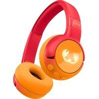 FRESH N REBEL Code Junior Wireless Bluetooth Kids Headphones - Funny Fox, Orange,Red