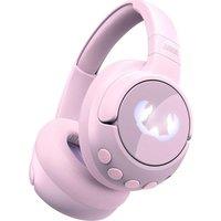 FRESH N REBEL Clam Junior Wireless Bluetooth Noise-Cancelling Kids Headphones - Dizzy Donut, Pink