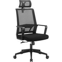 TTAP Cambridge Plus Mesh Tilting Operator Chair - Black