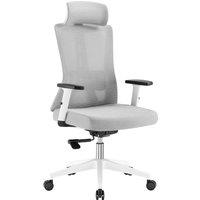 TTAP Oxford Plus Mesh Tilting Executive Chair - Grey
