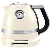KITCHENAID Artisan Variable Temperature 5KEK1522BAC Jug Kettle - Almond Cream, Cream