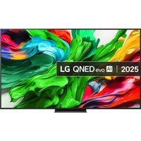 75" LG QNED86 QNED evo AI 4K HDR Smart TV 2025 - 75QNED86A6A, Silver/Grey,Black