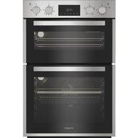 HOTPOINT DIH 10D IX Electric Built-in Double Oven - Stainless Steel, Stainless Steel