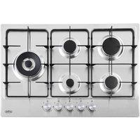 BELLING GHU753RI STA 75 cm Gas Hob - Stainless Steel, Stainless Steel
