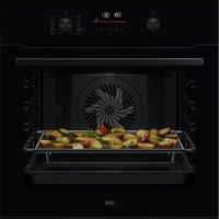 AEG 6000 SenseCook OS6PB50AK Electric Pyrolytic Oven - Black, Black