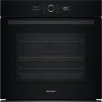 HOTPOINT Class 4 ActiveMultiflow HOI4S8PM0BUK Electric Pyrolytic Steam Oven - Black, Black