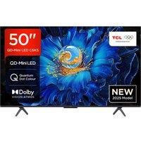 50" TCL C6KS QD-Mini LED 4K HDR Smart Google TV - 50C6KS, Black