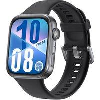 HUAWEI Watch Fit 4 - Aluminium Alloy Black, Fluoroelastomer Strap, Black