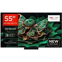 55" TCL C7K QD-Mini LED 4K HDR Smart Google TV - 55C7K, Black