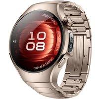 HUAWEI Watch 5 - Stainless Gold, Fluoroelastomer Strap, 42 mm, Gold