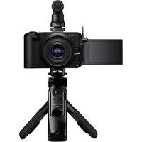 Canon EOS R50 V Mirrorless Camera Creator Kit with RF-S 14-30 mm f/4-6.3 IS STM PZ Lens, Black